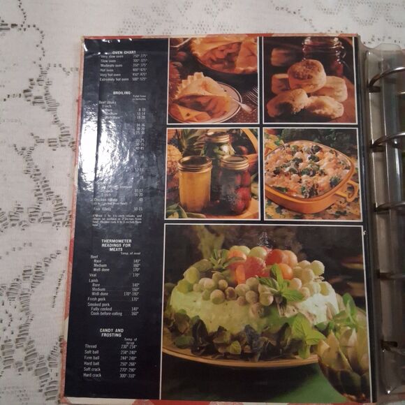 VTG 1976 Better Homes and Gardens New Cookbook 5 Ring Binder - Picture 9 of 10